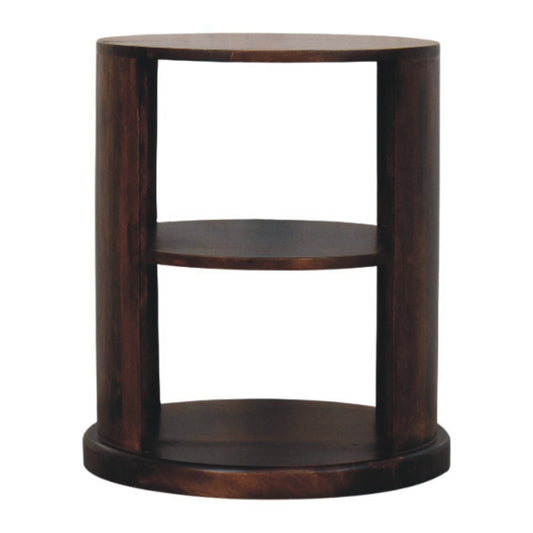The Two-Tier Circular Side Table