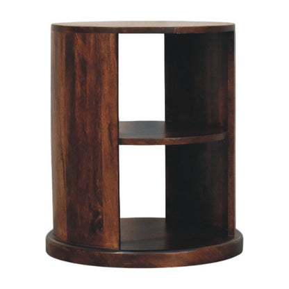 The Two-Tier Circular Side Table