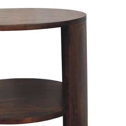 The Two-Tier Circular Side Table