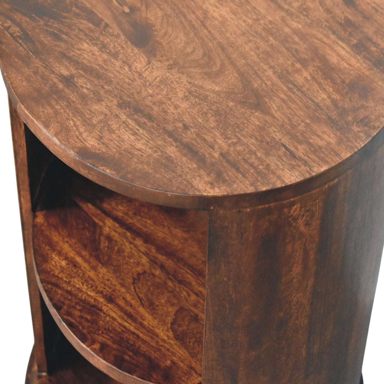 The Two-Tier Circular Side Table