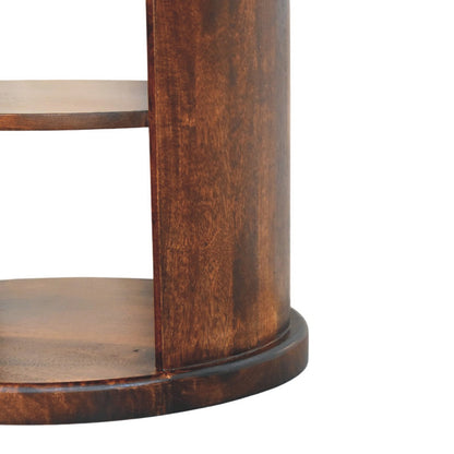 The Two-Tier Circular Side Table