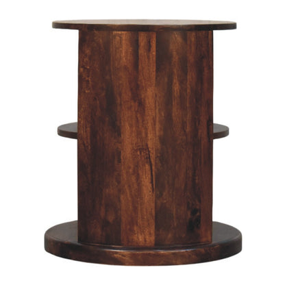 The Two-Tier Circular Side Table
