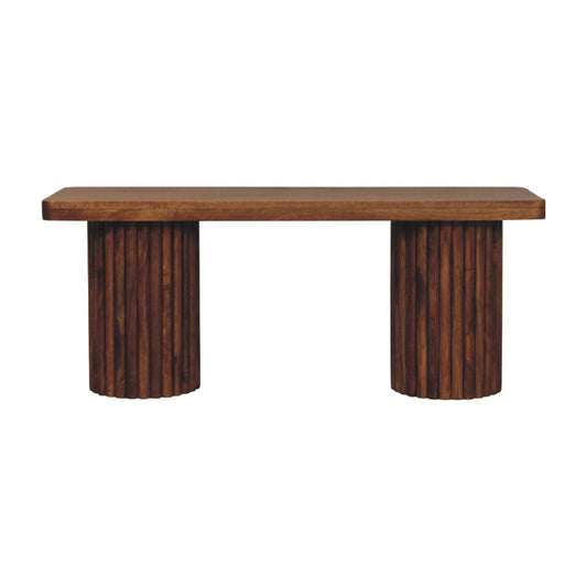The Fluted Cylinder Bench