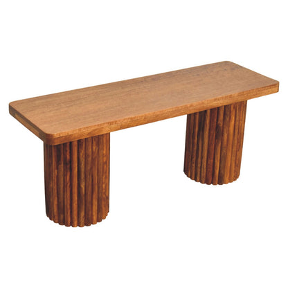 The Fluted Cylinder Bench