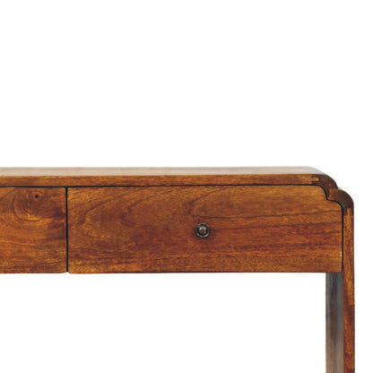 The Two-Drawer Tiered Console