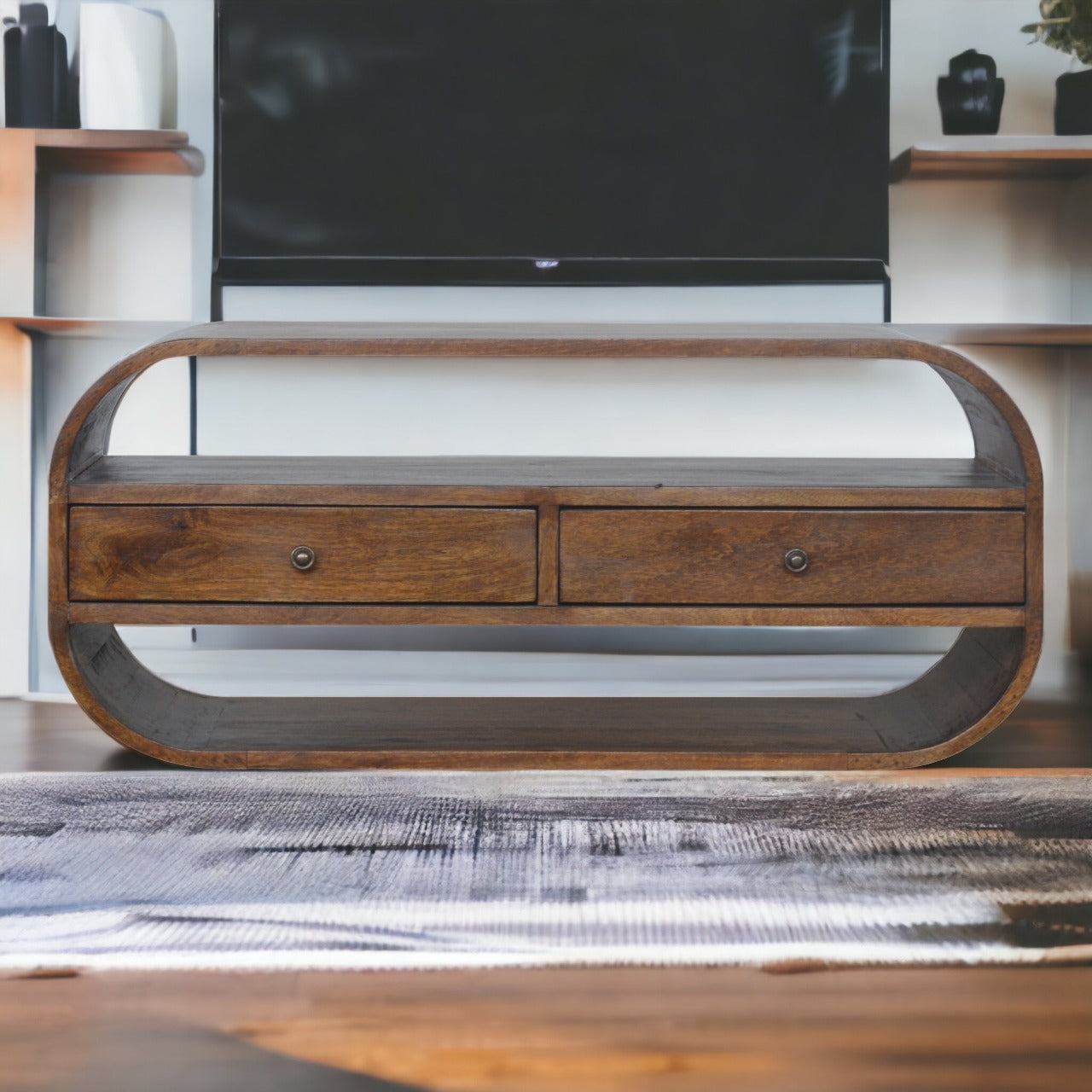Infinity Chestnut Media Unit with Drawers