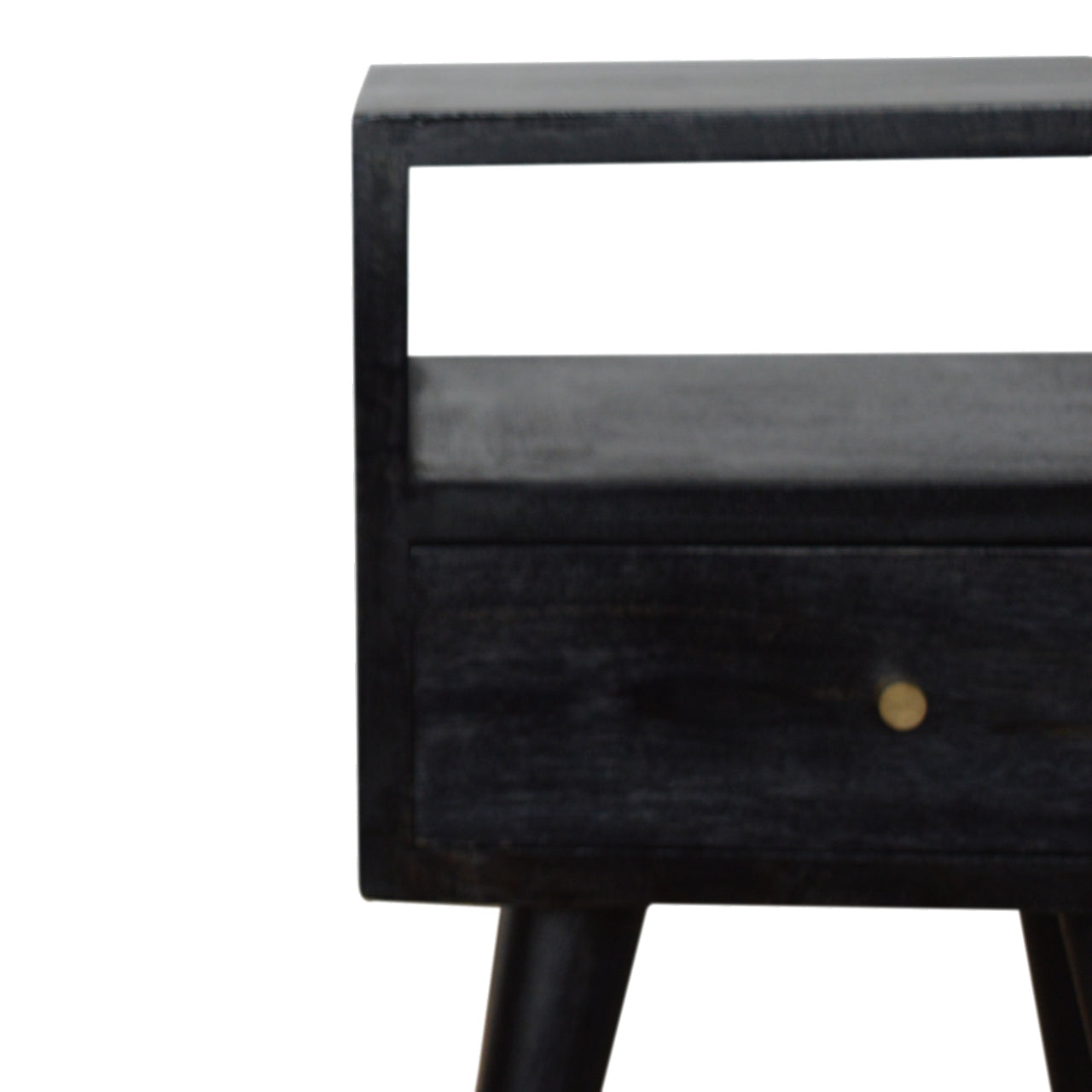 Ash Black Mini Bedside Table