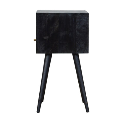Ash Black Mini Bedside Table