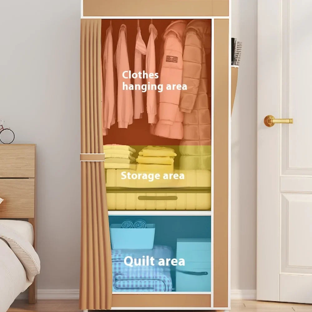 Minimalism Fabric Wardrobe