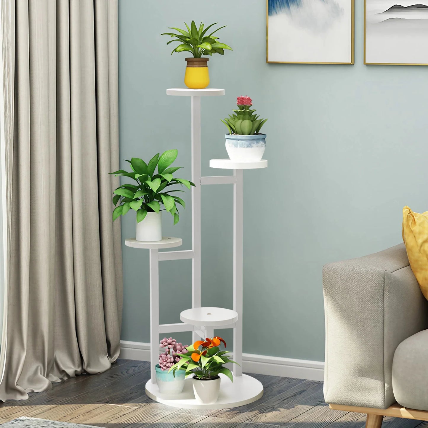 Tiered Iron Plant Stand