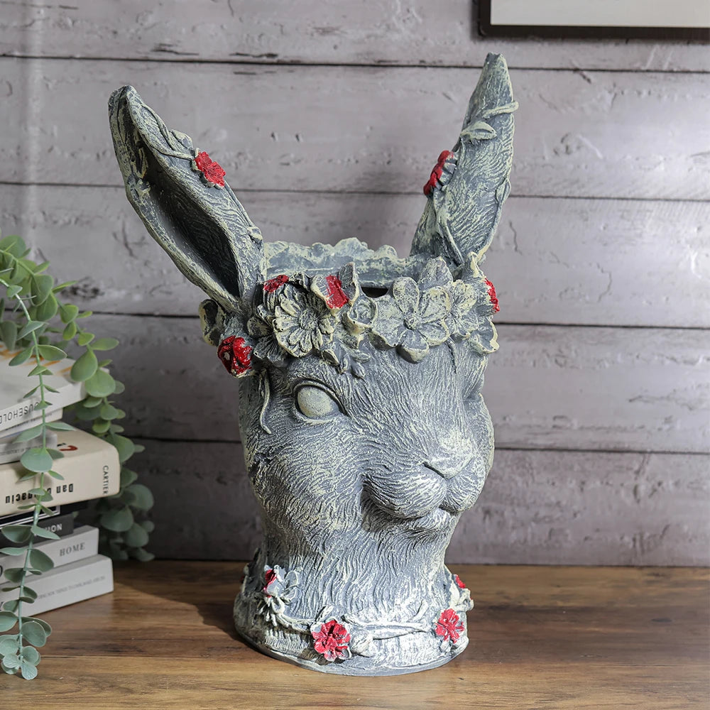 Rabbit Animal Statue Hare Figurine