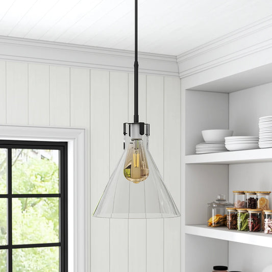 Minimal Glass Pendant Ceiling Light