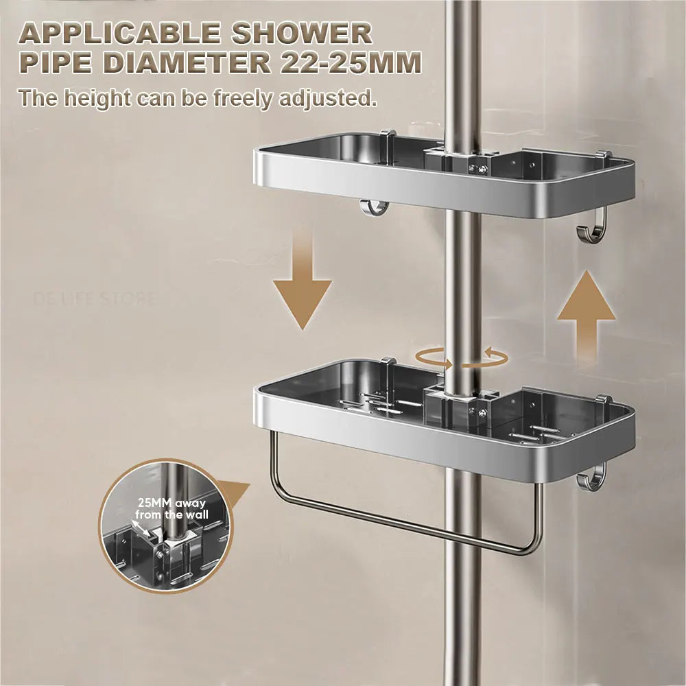 Aluminium Shower Shelf