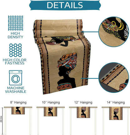 Ethnic Boho African Women Table Runner