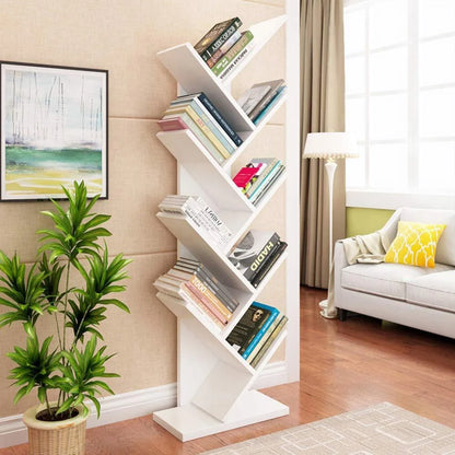 Rustic Tree Bookshelf