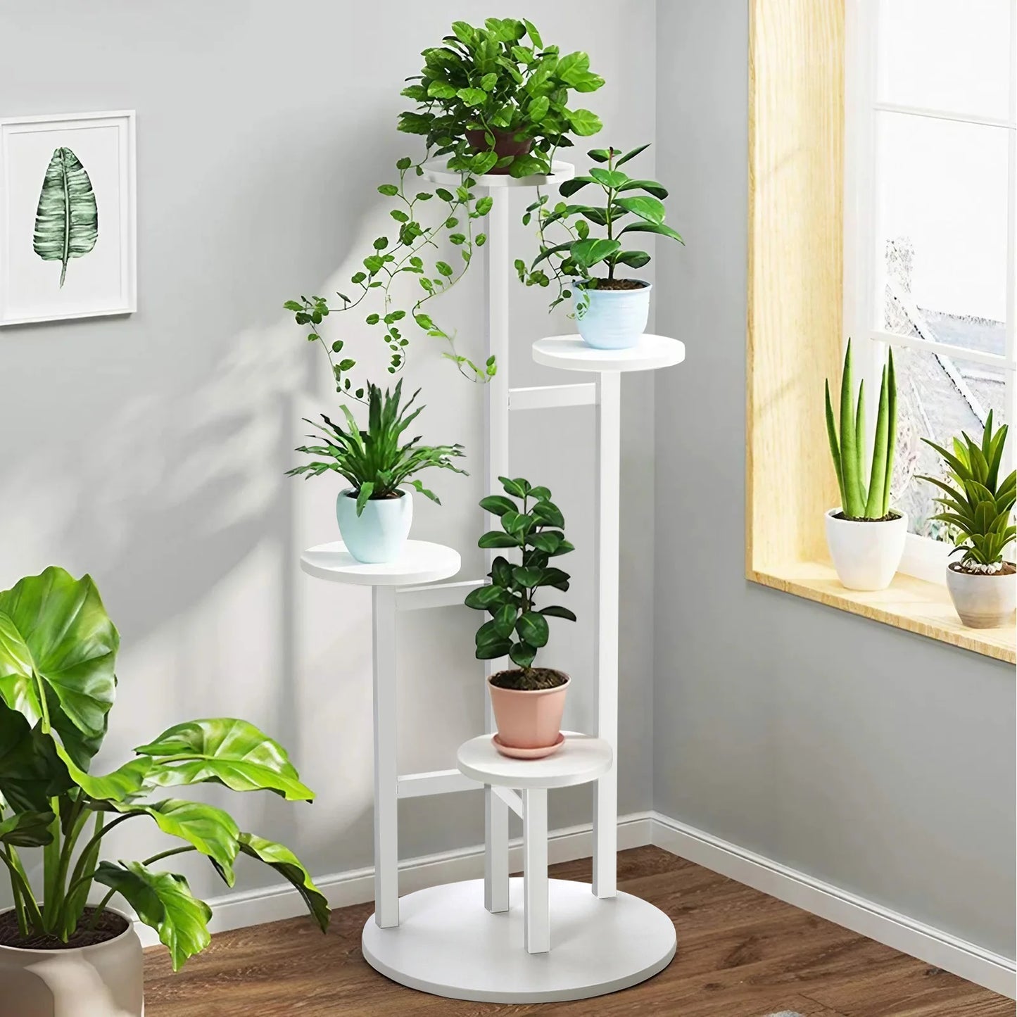 Tiered Iron Plant Stand