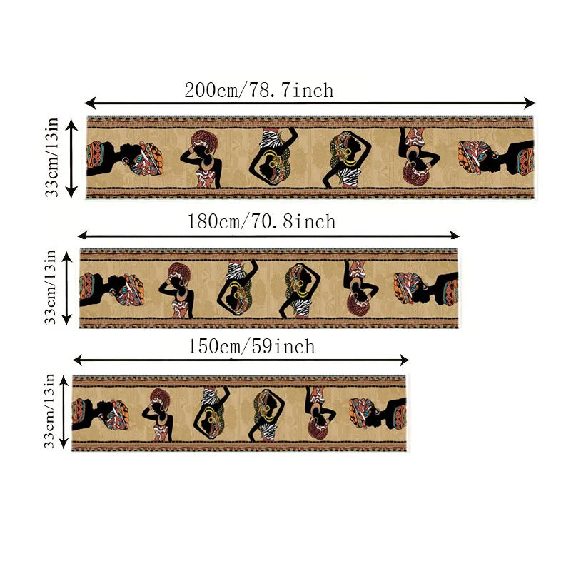 Ethnic Boho African Women Table Runner