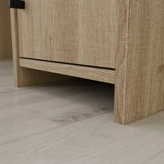 Office Table with Adjustable Storage