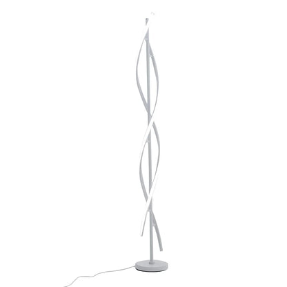 Minimal Swirl Led Floor Lamp