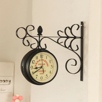 Vintage Railway Wall Clock
