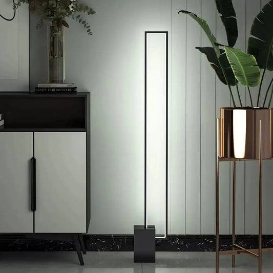 Minimal Rectangular LED Floor Lamp