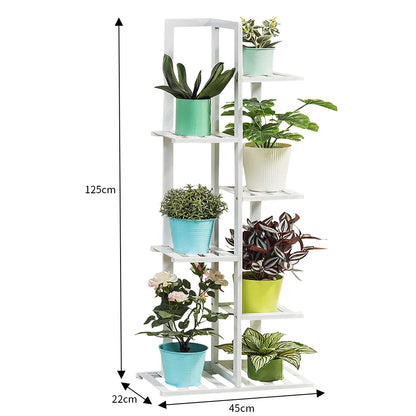 Vertical Wooden Plant Stand
