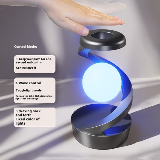 Levitating Moon Desk Lamp