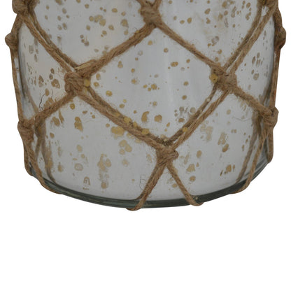 Vintage Glass Jar Lantern