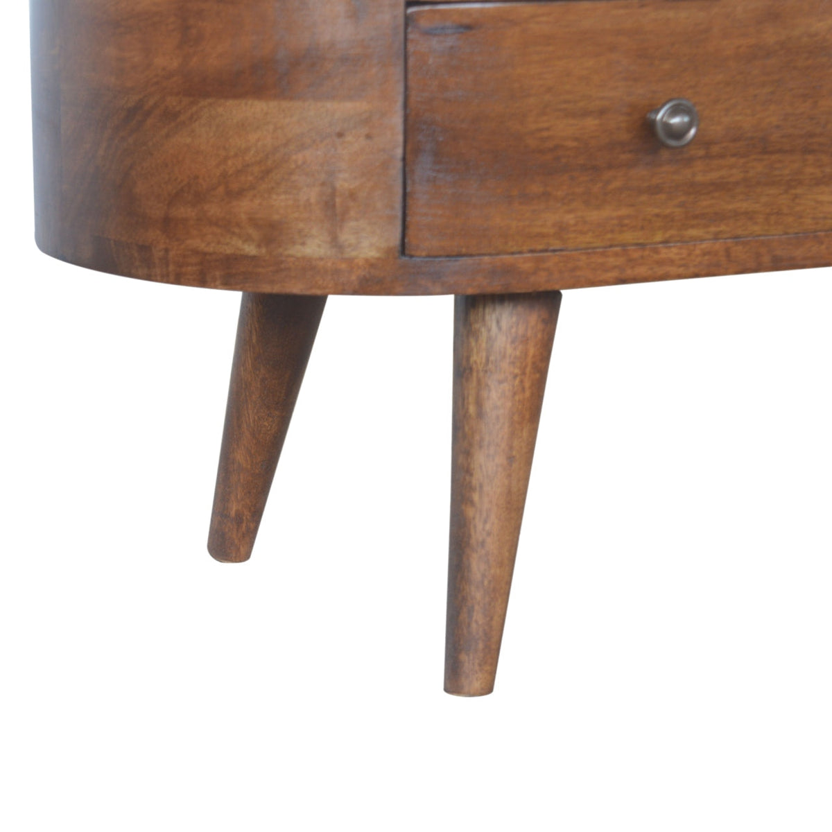 Chestnut Media Console Unit dimensions and scale reference